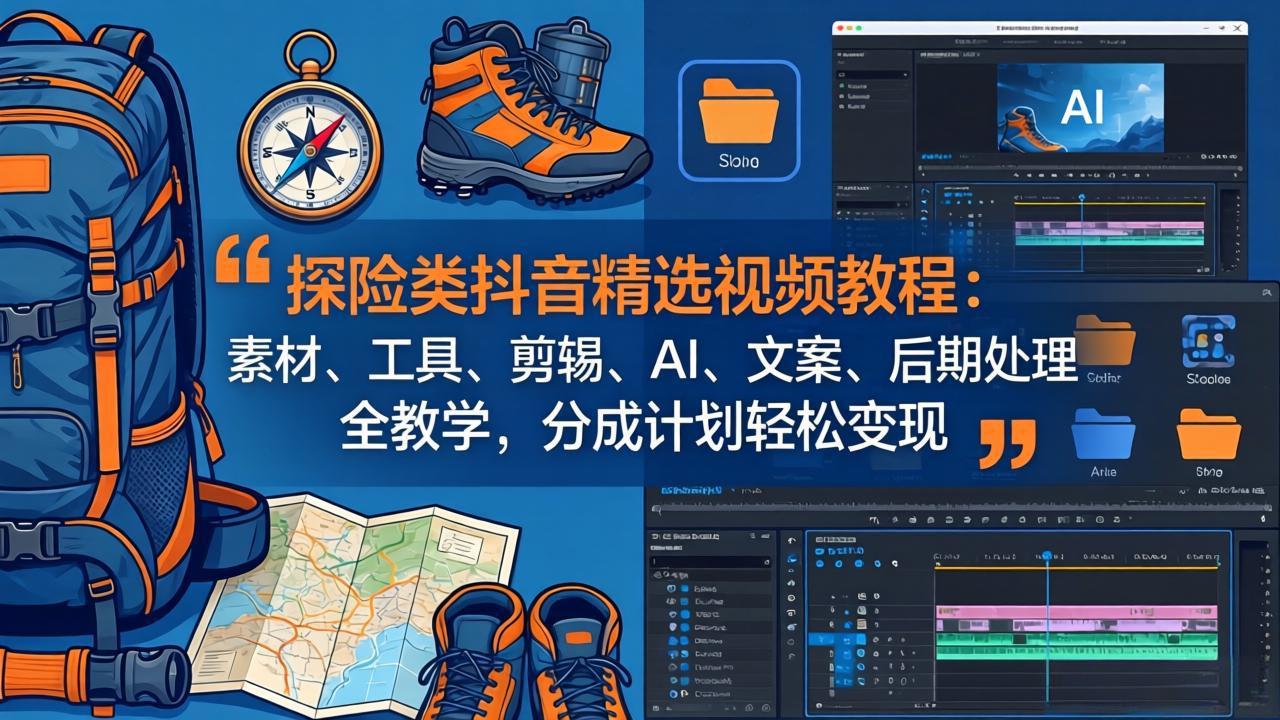 探险类抖音精选视频教程：素材、工具、剪辑、AI、文案、后期处理全教学，分成计划轻松变现创云知云资源分享 | 创云网创云网创 | 千像创云 | 千像笔记 | 闪电网创 | 资源站网创 | 网创干货基地 | 网创实战教程 | 网创项目大全 | 网创副业项目 | 网创引流技巧 | 网创变现玩法 | 网创零基础入门 | 网创暴利项目 | 网创蓝海项目 | 网创实操手册 | 网创资料合集 | 网创工具分享 | 网创课程资料 | 网创技术教程 | 网创运营攻略 | 网创赚钱秘籍 | 网创被动收入 | 网创轻资产创业 | 网创低成本项目 | 创云资源库 | 创云副业指南 | 创云创业项目 | 创云干货分享 | 创云实战玩法 | 创云引流脚本 | 创云变现教程 | 创云 AI 工具 | 创云无货源 | 创云 C 单玩法 | 闲鱼无货源教程 | 闲鱼倒卖项目 | 闲鱼虚拟产品 | 闲鱼引流技巧 | 闲鱼开店攻略 | 闲鱼爆款选品 | 闲鱼自动发货 | 闲鱼副业赚钱 | 闲鱼 C 单 2.0 | 闲鱼流量玩法 | 小红书起号教程 | 小红书变现玩法 | 小红书引流攻略 | 小红书爆款文案 | 小红书素材库 | 小红书运营技巧 | 小红书虚拟资源 | 小红书带货项目 | 小红书 AI 作图 | 小红书流量密码 | 淘宝无货源开店 | 淘宝蓝海选品 | 淘宝引流技巧 | 淘宝运营教程 | 淘宝虚拟产品 | 淘宝客变现 | 淘宝爆款打造 | 淘宝新店运营 | 淘宝 C 店玩法 | 淘宝副业项目 | AI 网创项目 | AI 变现教程 | AI 文案生成 | AI 作图赚钱 | AI 视频剪辑 | AI 工具合集 | AI 自动化运营 | AI 虚拟产品 | AI 副业赚钱 | AI 引流脚本 | C 单 2.0 教程 | C 单实战玩法 | C 单引流技巧 | C 单变现攻略 | C 单项目资料 | C 单零基础教学 | C 单暴利玩法 | C 单自动脚本 | C 单流量玩法 | C 单副业项目 | 无货源电商教程 | 无货源选品技巧 | 无货源开店攻略 | 无货源虚拟项目 | 无货源自动发货 | 无货源爆款玩法 | 无货源副业赚钱 | 无货源运营手册 | 无货源工具合集 | 无货源蓝海项目 | 虚拟资源项目 | 虚拟产品变现 | 虚拟资料合集 | 虚拟产品开店 | 虚拟资源引流 | 虚拟产品教程 | 虚拟资源倒卖 | 虚拟产品暴利 | 虚拟资源自动 | 虚拟副业项目 | 副业赚钱项目 | 副业零基础入门 | 副业实操教程 | 副业变现攻略 | 副业引流技巧 | 副业工具合集 | 副业资料大全 | 副业轻资产 | 副业被动收入 | 副业暴利玩法 | 网络创业项目 | 网络赚钱教程 | 网络引流技巧 | 网络变现玩法 | 网络运营攻略 | 网络干货基地 | 网络实战手册 | 网络工具分享 | 网络课程资料 | 网络蓝海项目 | 短视频变现 | 短视频引流 | 短视频教程 | 短视频素材库 | 短视频运营 | 短视频带货 | 短视频脚本 | 短视频爆款 | 短视频 AI 剪辑 | 短视频副业 | 自媒体变现 | 自媒体起号 | 自媒体运营 | 自媒体文案 | 自媒体素材 | 自媒体引流 | 自媒体教程 | 自媒体副业 | 自媒体工具 | 自媒体干货 | 电商运营教程 | 电商引流技巧 | 电商变现玩法 | 电商选品攻略 | 电商工具合集 | 电商开店教程 | 电商爆款打造 | 电商虚拟项目 | 电商副业赚钱 | 电商蓝海项目 | 引流技术教程 | 精准引流玩法 | 全自动引流 | 私域引流技巧 | 社群引流攻略 | 短视频引流 | 图文引流教程 | 引流脚本合集 | 引流干货基地 | 引流实战玩法 | 变现技巧大全 | 变现项目合集 | 变现实操教程 | 变现工具分享 | 变现攻略手册 | 暴利变现玩法 | 被动变现项目 | 轻资产变现 | 虚拟变现教程 | 副业变现秘籍 | 千像网创资源 | 千像副业教程 | 千像引流干货 | 闪电网创项目 | 闪电变现玩法 | 闪电副业赚钱 | 资源站网创库 | 资源站副业集 | 资源站引流技 | 资源站变现法创云网创