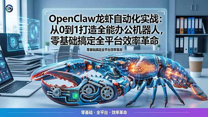 OpenClaw龙虾自动化实战:从0到1打造全能办公机器人,零基础搞定全平台效率革命创云知云资源分享 | 创云网创云网创 | 千像创云 | 千像笔记 | 闪电网创 | 资源站网创 | 网创干货基地 | 网创实战教程 | 网创项目大全 | 网创副业项目 | 网创引流技巧 | 网创变现玩法 | 网创零基础入门 | 网创暴利项目 | 网创蓝海项目 | 网创实操手册 | 网创资料合集 | 网创工具分享 | 网创课程资料 | 网创技术教程 | 网创运营攻略 | 网创赚钱秘籍 | 网创被动收入 | 网创轻资产创业 | 网创低成本项目 | 创云资源库 | 创云副业指南 | 创云创业项目 | 创云干货分享 | 创云实战玩法 | 创云引流脚本 | 创云变现教程 | 创云 AI 工具 | 创云无货源 | 创云 C 单玩法 | 闲鱼无货源教程 | 闲鱼倒卖项目 | 闲鱼虚拟产品 | 闲鱼引流技巧 | 闲鱼开店攻略 | 闲鱼爆款选品 | 闲鱼自动发货 | 闲鱼副业赚钱 | 闲鱼 C 单 2.0 | 闲鱼流量玩法 | 小红书起号教程 | 小红书变现玩法 | 小红书引流攻略 | 小红书爆款文案 | 小红书素材库 | 小红书运营技巧 | 小红书虚拟资源 | 小红书带货项目 | 小红书 AI 作图 | 小红书流量密码 | 淘宝无货源开店 | 淘宝蓝海选品 | 淘宝引流技巧 | 淘宝运营教程 | 淘宝虚拟产品 | 淘宝客变现 | 淘宝爆款打造 | 淘宝新店运营 | 淘宝 C 店玩法 | 淘宝副业项目 | AI 网创项目 | AI 变现教程 | AI 文案生成 | AI 作图赚钱 | AI 视频剪辑 | AI 工具合集 | AI 自动化运营 | AI 虚拟产品 | AI 副业赚钱 | AI 引流脚本 | C 单 2.0 教程 | C 单实战玩法 | C 单引流技巧 | C 单变现攻略 | C 单项目资料 | C 单零基础教学 | C 单暴利玩法 | C 单自动脚本 | C 单流量玩法 | C 单副业项目 | 无货源电商教程 | 无货源选品技巧 | 无货源开店攻略 | 无货源虚拟项目 | 无货源自动发货 | 无货源爆款玩法 | 无货源副业赚钱 | 无货源运营手册 | 无货源工具合集 | 无货源蓝海项目 | 虚拟资源项目 | 虚拟产品变现 | 虚拟资料合集 | 虚拟产品开店 | 虚拟资源引流 | 虚拟产品教程 | 虚拟资源倒卖 | 虚拟产品暴利 | 虚拟资源自动 | 虚拟副业项目 | 副业赚钱项目 | 副业零基础入门 | 副业实操教程 | 副业变现攻略 | 副业引流技巧 | 副业工具合集 | 副业资料大全 | 副业轻资产 | 副业被动收入 | 副业暴利玩法 | 网络创业项目 | 网络赚钱教程 | 网络引流技巧 | 网络变现玩法 | 网络运营攻略 | 网络干货基地 | 网络实战手册 | 网络工具分享 | 网络课程资料 | 网络蓝海项目 | 短视频变现 | 短视频引流 | 短视频教程 | 短视频素材库 | 短视频运营 | 短视频带货 | 短视频脚本 | 短视频爆款 | 短视频 AI 剪辑 | 短视频副业 | 自媒体变现 | 自媒体起号 | 自媒体运营 | 自媒体文案 | 自媒体素材 | 自媒体引流 | 自媒体教程 | 自媒体副业 | 自媒体工具 | 自媒体干货 | 电商运营教程 | 电商引流技巧 | 电商变现玩法 | 电商选品攻略 | 电商工具合集 | 电商开店教程 | 电商爆款打造 | 电商虚拟项目 | 电商副业赚钱 | 电商蓝海项目 | 引流技术教程 | 精准引流玩法 | 全自动引流 | 私域引流技巧 | 社群引流攻略 | 短视频引流 | 图文引流教程 | 引流脚本合集 | 引流干货基地 | 引流实战玩法 | 变现技巧大全 | 变现项目合集 | 变现实操教程 | 变现工具分享 | 变现攻略手册 | 暴利变现玩法 | 被动变现项目 | 轻资产变现 | 虚拟变现教程 | 副业变现秘籍 | 千像网创资源 | 千像副业教程 | 千像引流干货 | 闪电网创项目 | 闪电变现玩法 | 闪电副业赚钱 | 资源站网创库 | 资源站副业集 | 资源站引流技 | 资源站变现法创云网创